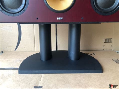 B W Bowers Wilkins Nautilus HTM1 Center Speaker Stand Photo