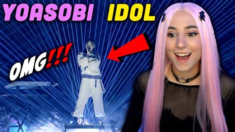 MUSICIAN Singer Reaction to YOASOBIアイドル Idol ARENA TOUR 2023 電光石火