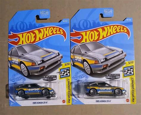 Hot Wheels Honda Crx Turbo Zamac Lot Of Ebay