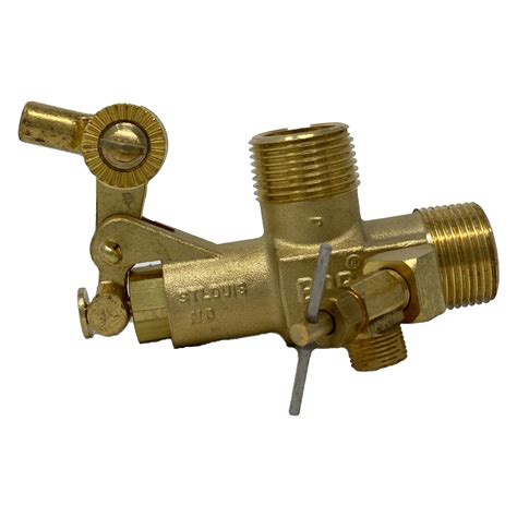 3/4" Constant Flow Brass Water Tank Valve - MJE Livestock Equipment