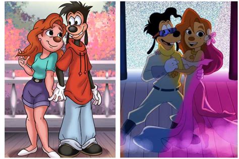 Cute Cartoon Characters Couples