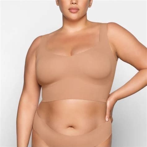 SKIMS Intimates Sleepwear Skims Naked Plunge Tank Bra Poshmark