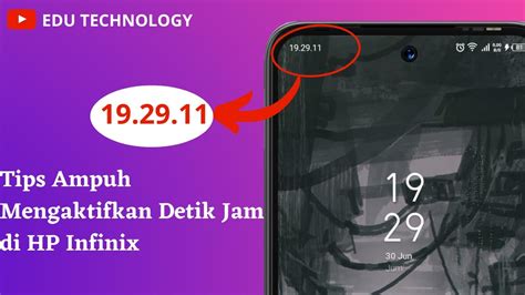 Cara Menampilkan Detik Jam Di Hp Infinix Bisa Semua Android Untuk Flash