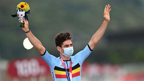 M Daille D Argent Cyclisme Sur Route Wout Van Aert Jeux