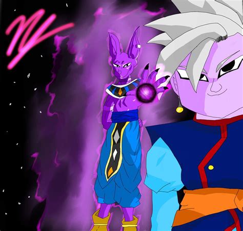 H A K A I • Beerus Fanart• Dragonballz Amino