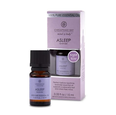 Chesapeake Bay Candle 100 Pure Essential Diffuser Oil 10ml Asleep