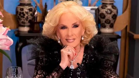 Mirtha Legrand habló de su vuelta a la televisión en el 2024 De La Bahia