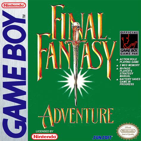 Final Fantasy Adventure - Gameboy Game - Retro vGames