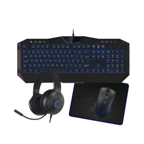 Kit Gamer Teclado Mouse Mouse Pad Headset Kabum