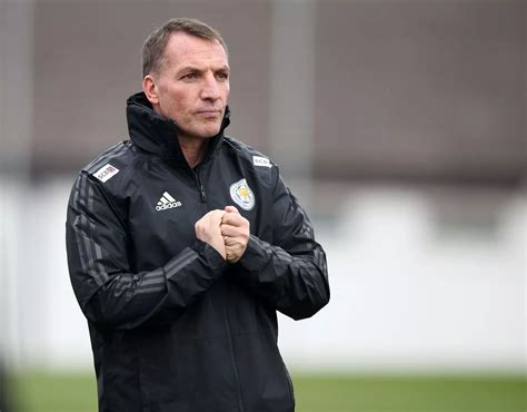 Brendan Rodgers takes first Leicester City training session ...