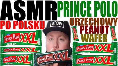 Asmr Po Polsku Prince Polo Orzechowy D Wi Ki Jedzenia Asmr Wafer Peanut