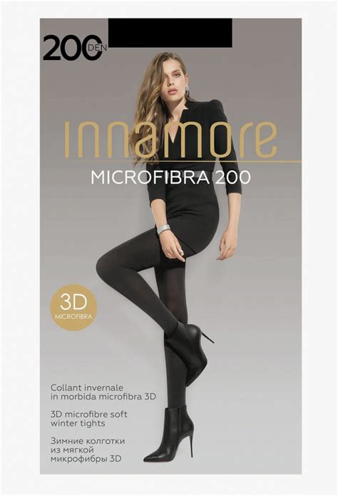 Колготки INNAMORE 3D microfibra 200 den зимние (состав 85% - полиамид ...