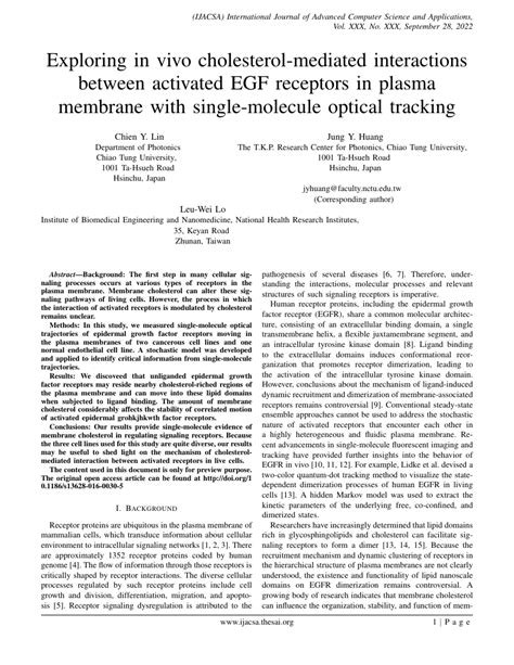 International Journal Of Advanced Computer Science And Applications