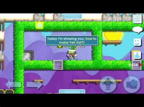 How To Make Yeti Hat Growtopia YouTube