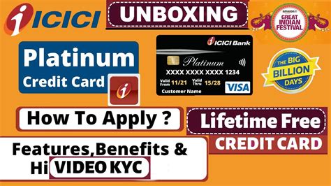 ICICI Bank Platinum Credit Card Unboxing Benefits Eligibilty How