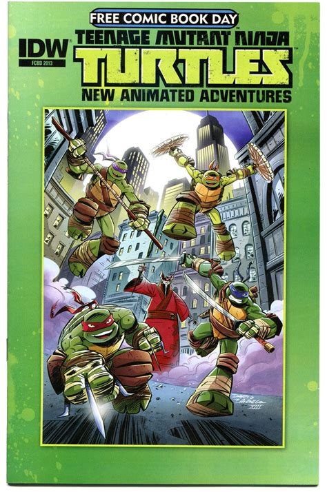 Teenage Mutant Ninja Turtles New Animated Adv Nm Fcbd More In