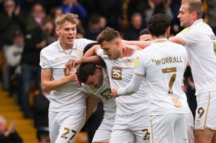 Goal 10 Port Vale Players Celebrate Editorial Stock Photo - Stock Image | Shutterstock