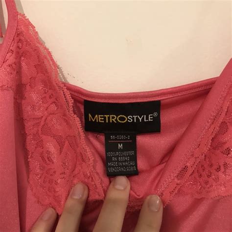 Pink Lingerie Lace Tank