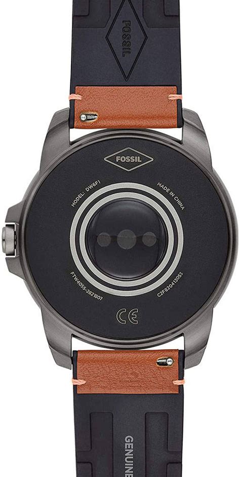 Fossil Men S Gen E Touchscreen Smartwatch Stainless Steel Mm Dial