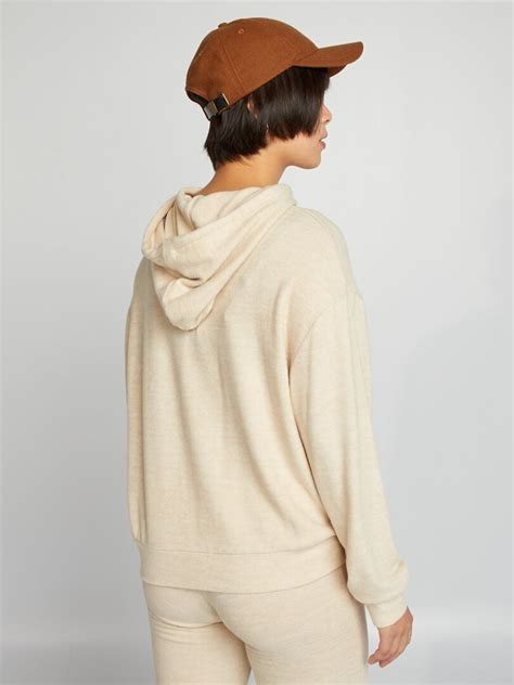 Sudadera De Punto Suave BEIGE Kiabi 12 00