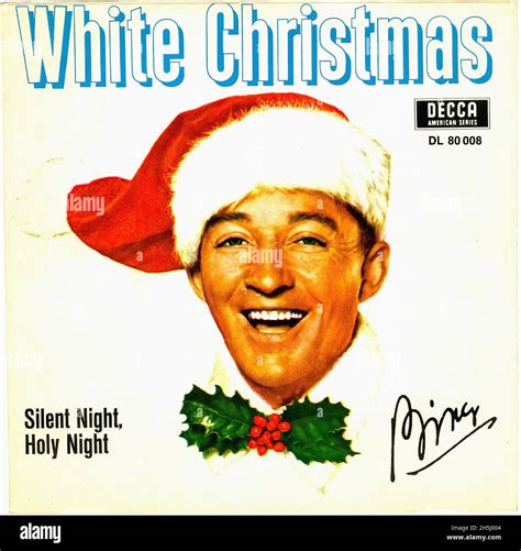 Vintage single record cover - Crosby, Bing - White Christmas - D - 1965 ...