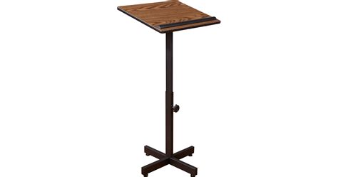 Oklahoma Sound Portable Presentation Lectern 70 MO B H Photo