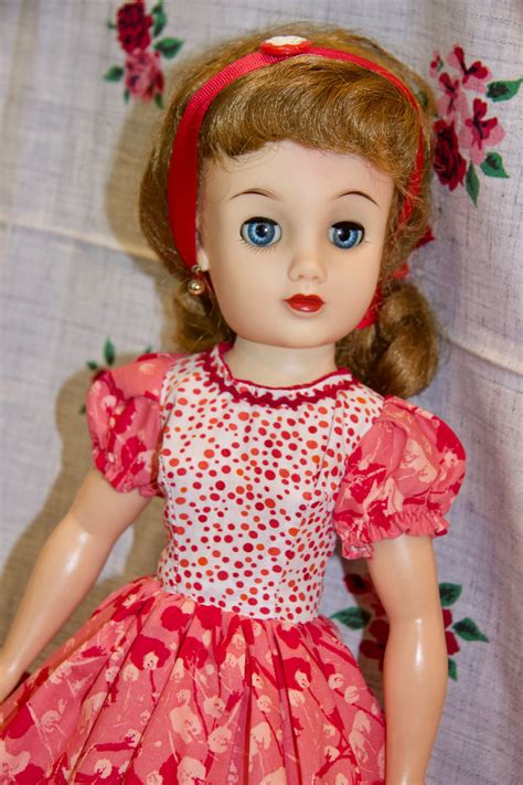 Vintage Inspired Polka Dot Flowers In Red And White Day Dress Etsy Vintage Inspired Day