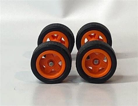 5 Spoke Star Real Riders Classic Wheels Set For 1 64 Scale For Hot Wheels