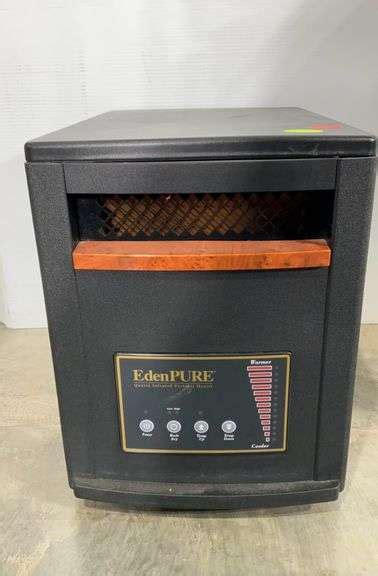 Eden Pure Portable Heater Quartz Infrared Works Hash Auctions