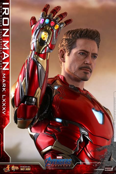 Toyhaven I Love You Hot Toys Th Scale Led Lighted Iron Man Nano Gauntlet With