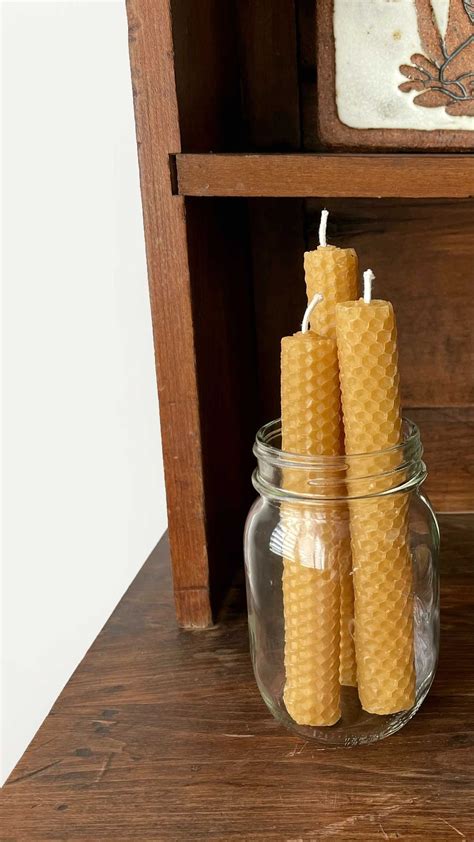 How To Make Rolled Beeswax Candles Diy Candlesticks Artofit