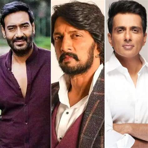 Ajay Devgn Vs Kiccha Sudeep Hindi Row After Rgv Sonu Sood Reacts On