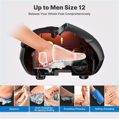 Renpho Shiatsu Foot Massager Machine With Heat Deep Kneading Therapy