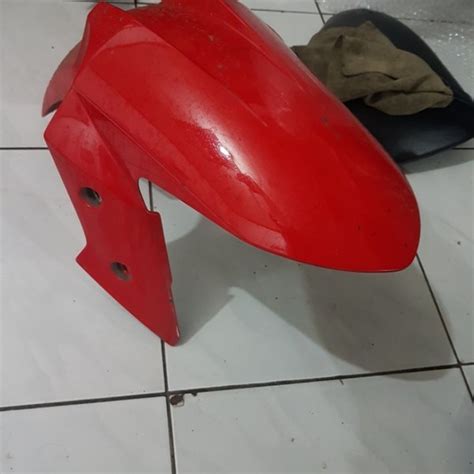 Jual Spakbor Depan Ninja Fi Z Original Merah Ori Slebor Di Lapak