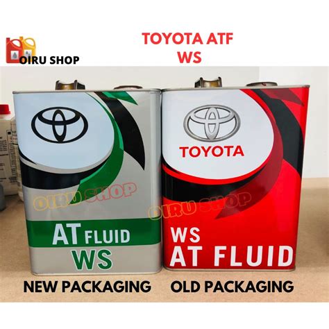 Toyota Atf Ws Auto Gear Oil L Toyota Vios Altis Camry Shopee Malaysia