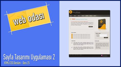 HTML CSS Dersleri Ders 25 Sayfa Tasarımı Uygulaması 2 YouTube