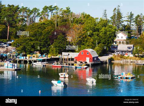 Mackerel Cove Bailey Island Maine Usa Stock Photo Alamy