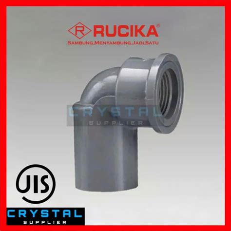 Jual KNIE DRAT DALAM RUCIKA 1 Inch AW PVC Faucet Elbow KDD Knee Keni