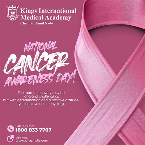 National Cancer Awareness Day - Kings International Medical Academy ...