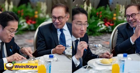 Japanese Pm Eats Durian For The First Time With Spoon And Fork During Msian Visit Netizens