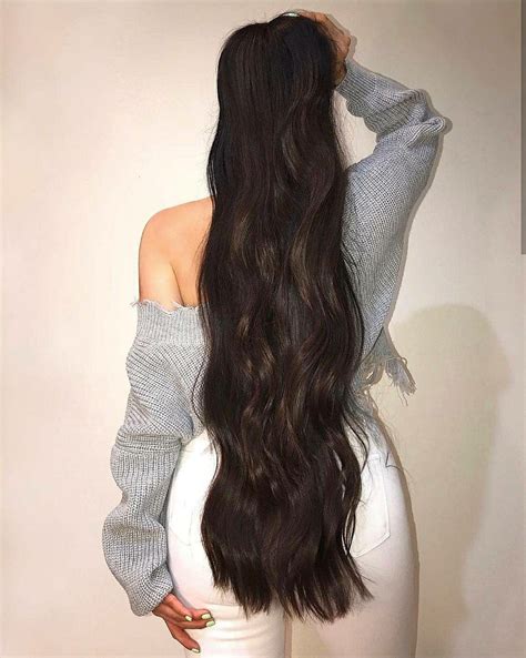 Pin By Céline Viart On Black Long Hair Long Hair Styles Long Silky