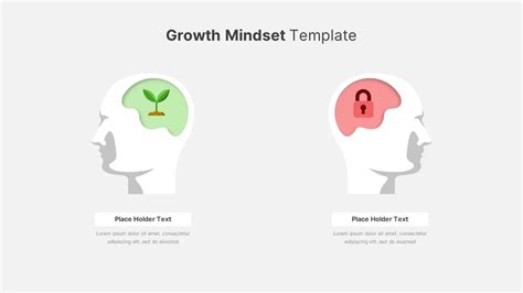 Growth Mindset PowerPoint Template SlideBazaar