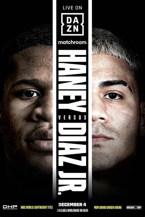 Devin Haney vs. JoJo Diaz (2021) - Posters — The Movie Database (TMDB)