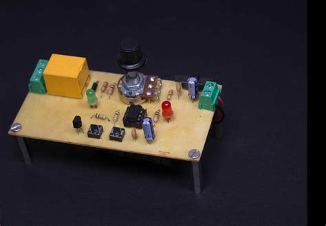 Adjustable Timer Relay Switch OSHWLab