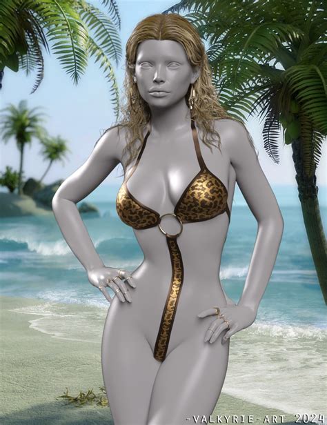 InStyle CGI Micro Bikini Wild For Genesis 8 8 1F And Genesis 9 Daz 3D