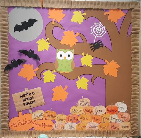 October Classroom Bulletin Board October Classroom Classroom