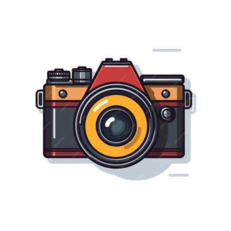 Premium Vector Camera Vector Illustration Icon Photo Sign Graphic Photography Design Flash