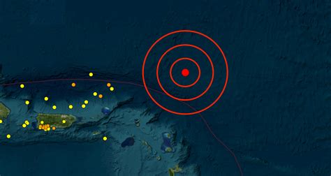 Fuerte Sismo Al Noreste Del Caribe Es Sentido En Puerto Rico