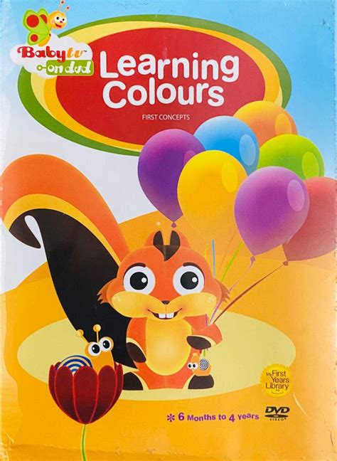 Babytv on DVD-Learning Colours-First Concepts (6 mths to 4 yrs): Amazon ...