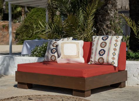 Terracotta Boho Lounge Sofa The Ibiza Chair Company